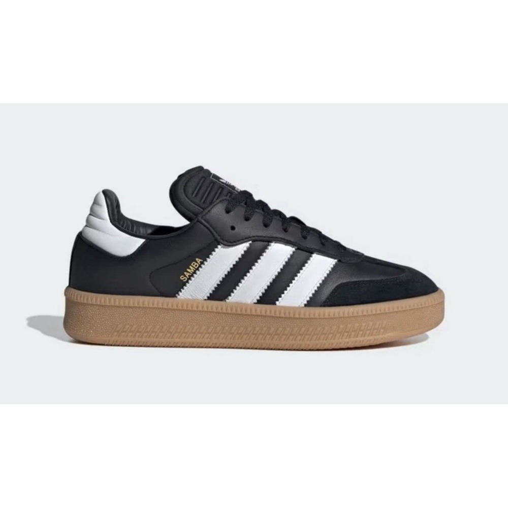 Adidas Men's Samba XLG Sneakers Core Black Cloud White Gum IE1379 Men's Size7
